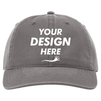Richardson Odell Cap, Dark Grey, Front view, Mockup