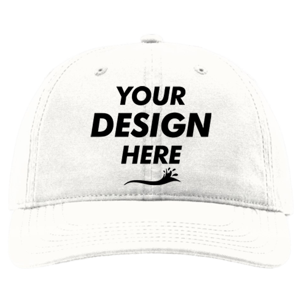 Richardson Odell Cap, White, Front view, Mockup