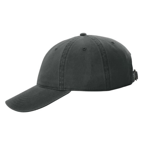 Richardson Peach Twill Dad Hat, Army Green, Left Side view