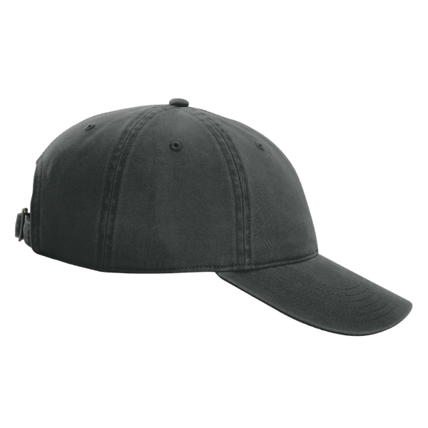 Richardson Peach Twill Dad Hat, Army Green, Right Side view