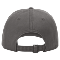 Richardson Peach Twill Dad Hat, Charcoal, Back view