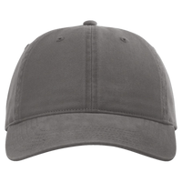 Richardson Peach Twill Dad Hat, Charcoal, Front view