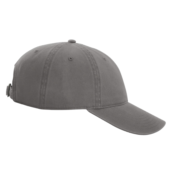 Richardson Peach Twill Dad Hat, Charcoal, Right Side view