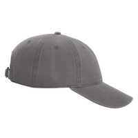Richardson Peach Twill Dad Hat, Charcoal, Right Side view