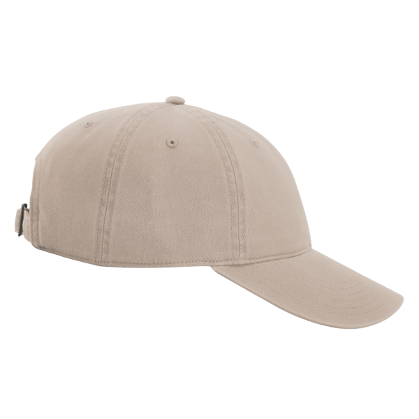 Richardson Peach Twill Dad Hat, Dark Khaki, Right Side view