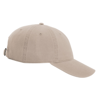 Richardson Peach Twill Dad Hat, Dark Khaki, Right Side view