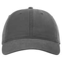 Richardson Peach Twill Dad Hat, Grey, Front view