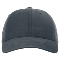 Richardson Peach Twill Dad Hat, Navy, Front view