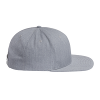 Richardson Pinch Front Structured Snapback Trucker Cap, Heather Grey, Right Side view
