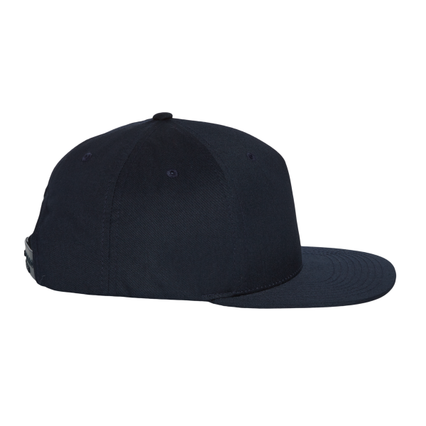 Richardson Pinch Front Structured Snapback Trucker Cap, Navy, Right Side view