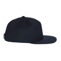 Richardson Pinch Front Structured Snapback Trucker Cap, Navy, Right Side view