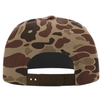 Richardson Printed Umpqua Gramps Cap, Bark Duck Camo / Brown, Back view