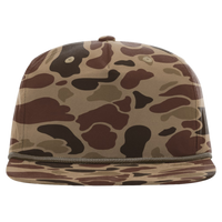 Richardson Printed Umpqua Gramps Cap, Bark Duck Camo / Brown, Front view