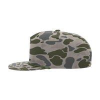 Richardson Printed Umpqua Gramps Cap, Marsh Duck Camo / Olive Green, Left Side view