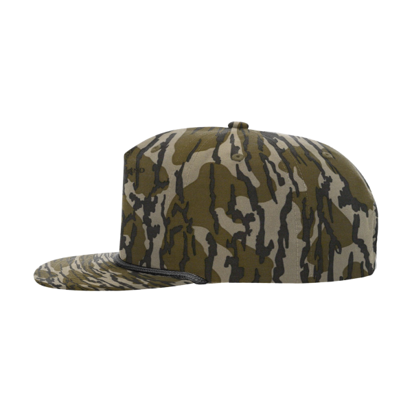 Richardson Printed Umpqua Gramps Cap, Mossy Oak Bottomland / Black, Left Side view