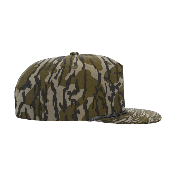 Richardson Printed Umpqua Gramps Cap, Mossy Oak Bottomland / Black, Right Side view