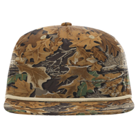 Richardson Printed Umpqua Gramps Cap, Realtree Advantage / Khaki, Front view