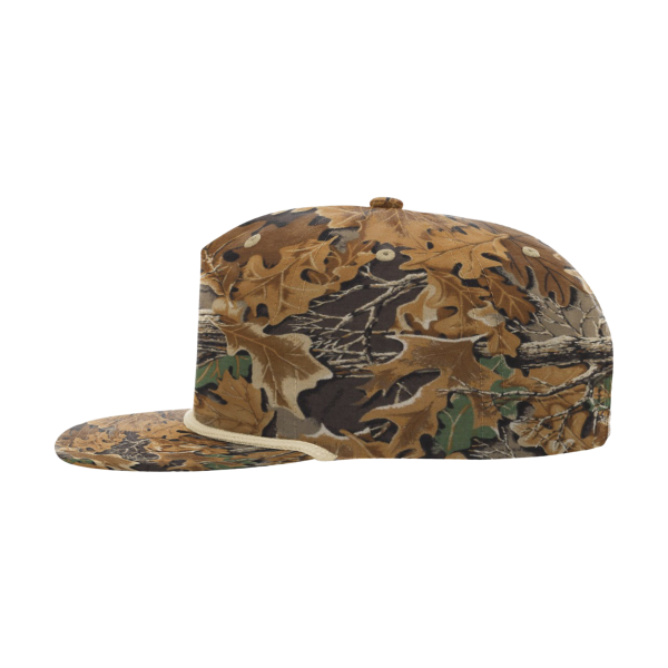 Richardson Printed Umpqua Gramps Cap, Realtree Advantage / Khaki, Left Side view