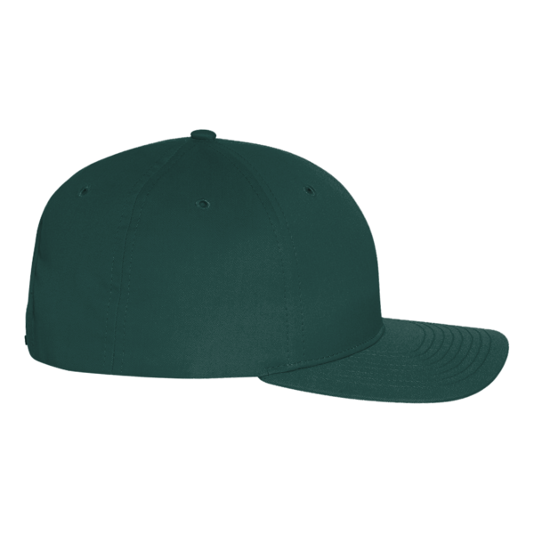 Richardson Pro Twill Snapback Cap, Dark Green / Dark Green, Right Side view