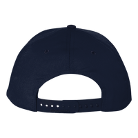 Richardson Pro Twill Snapback Cap, Navy / Navy, Back view