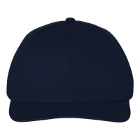 Richardson Pro Twill Snapback Cap, Navy / Navy, Front view