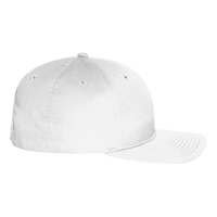 Richardson Pro Twill Snapback Cap, White / White, Right Side view
