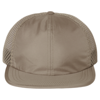 Richardson Rogue Wide Set Mesh Cap, Khaki / Khaki, Front view