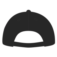 Richardson Sustainable Ashland Dad Hat, Black, Back view