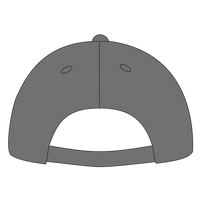 Richardson Sustainable Performance Cap, Heather Grey, Back view