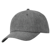 Richardson Sustainable Performance Cap, Heather Grey, Front view