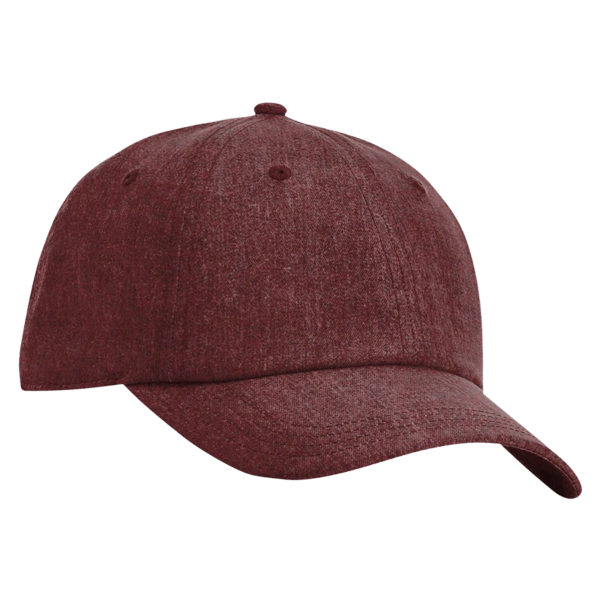 Richardson Sustainable Performance Cap, Heather Maroon, Right Side view