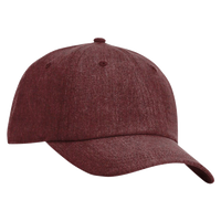 Richardson Sustainable Performance Cap, Heather Maroon, Right Side view
