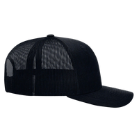 Richardson Sustainable Trucker Cap, Navy / Navy, Right Side view