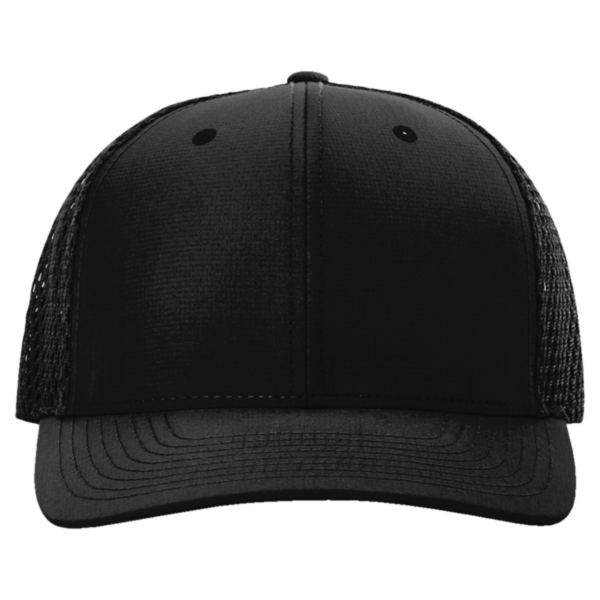 Richardson Tilikum Cap, Black / Black, Front view