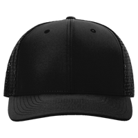 Richardson Tilikum Cap, Black / Black, Front view