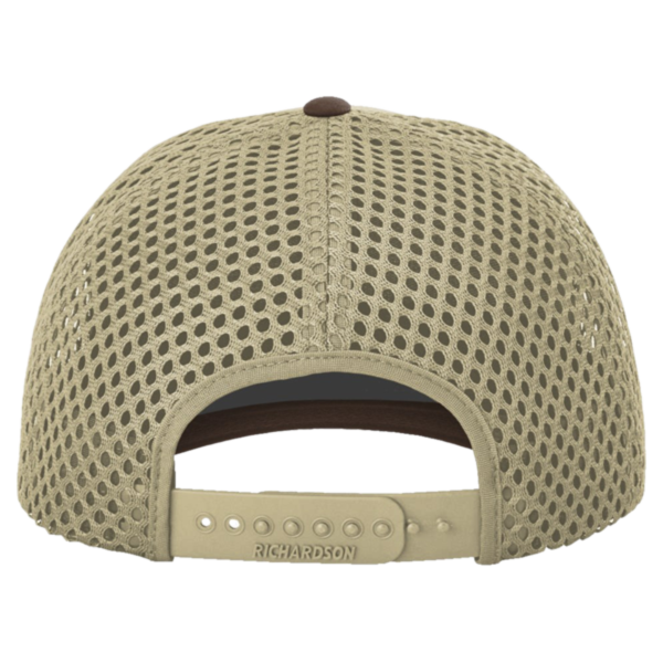 Richardson Tilikum Cap, Brown / Khaki, Back view