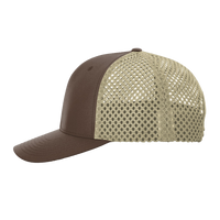 Richardson Tilikum Cap, Brown / Khaki, Left Side view