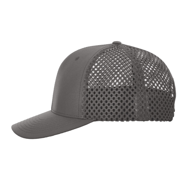 Richardson Tilikum Cap, Charcoal / Charcoal, Left Side view