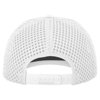 Richardson Tilikum Cap, White / White, Back view