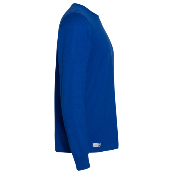 Russell Athletic Unisex Dri Power® CVC Performance Long Sleeve T-Shirt, Royal, Right Sleeve view