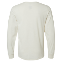 Russell Athletic Unisex Dri Power® CVC Performance Long Sleeve T-Shirt, Vintage White, Back view