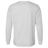 Russell Athletic Unisex Dri Power® CVC Performance Long Sleeve T-Shirt, White, Back view
