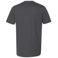Russell Athletic Unisex Dri Power® CVC Performance T-Shirt, Black Heather, Back view