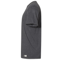 Russell Athletic Unisex Dri Power® CVC Performance T-Shirt, Black Heather, Left Sleeve view