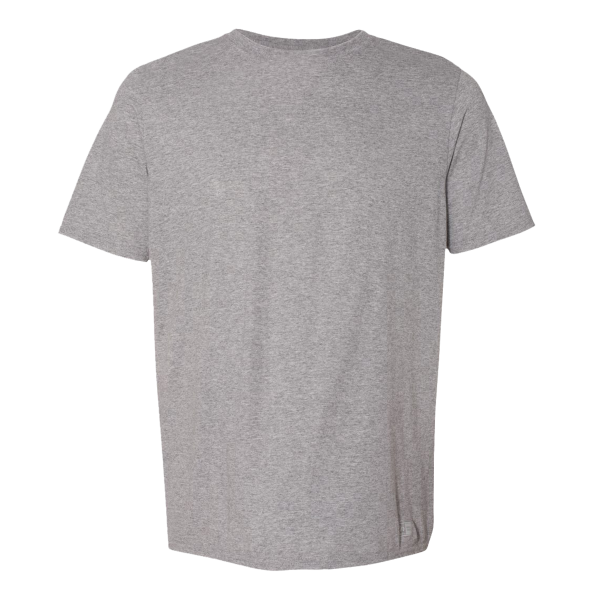 Russell Athletic Unisex Dri Power® CVC Performance T-Shirt, Oxford, Front view