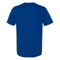 Russell Athletic Unisex Dri Power® CVC Performance T-Shirt, Royal, Back view