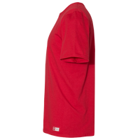 Russell Athletic Unisex Dri Power® CVC Performance T-Shirt, True Red, Left Sleeve view
