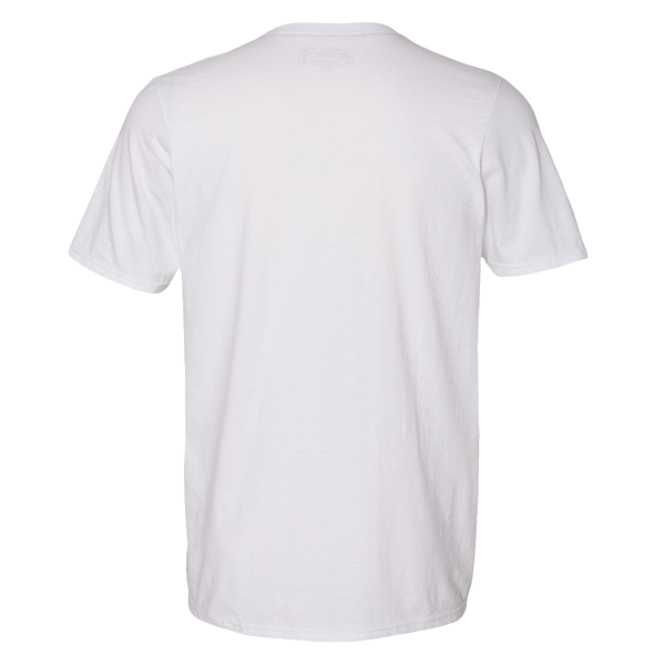 Russell Athletic Unisex Dri Power® CVC Performance T-Shirt, White, Back view