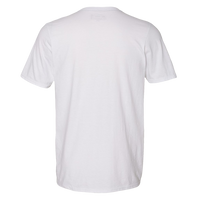 Russell Athletic Unisex Dri Power® CVC Performance T-Shirt, White, Back view