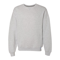 Russell Athletic Unisex Dri Power® Crewneck Sweatshirt, Ash, Front view